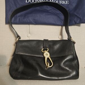 Dooney & Bourke Black Leather Shoulder Bag